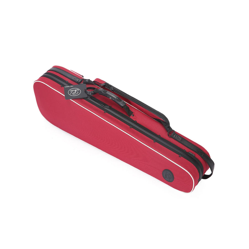 Pedi NiteFlash Superlite Violin Case 4/4 - Red w/ Steel-Shield & Water-Resistant