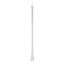 Melrose Clear Beaded Glass Icicle Drop Ornament (Set of 6)