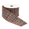 Melrose Checkered Woven Wired Ribbon (Set of 2)