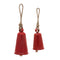 Melrose Rustic Metal Bell Ornament (Set of 4)