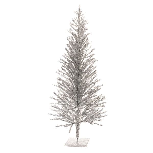Melrose Tinsel Pine Tree 48"H