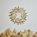 Melrose Metal Mistletoe Wreath Decor 12"D