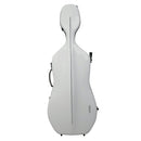 Gewa Air 3.9 4/4 Cello Case Thermoplast - White/Black