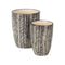 Melrose Wavy Patterned Planter or Vase Set of 6 Planter, Wavy Patterned