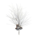 Melrose Flocked Long Neddle Pine Spray (Set of 2)