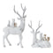 Melrose Winter Deer with Woodland Friends Figurine (Set of 2)