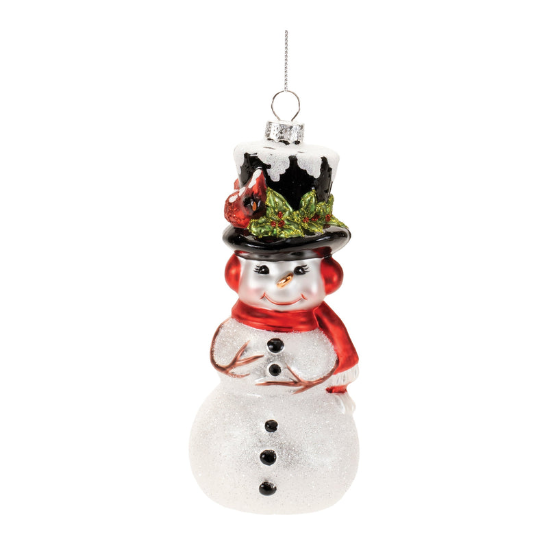 Melrose Classic Snowman Ornament (Set of 6)