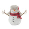 Melrose Snowman with Scarf Figurine (Set of 4)