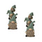 Melrose Stone Garden Gnome Stacking Figurine (Set of 2)