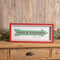 Melrose Framed Milk and Cookies Wall Sign 19.5"L