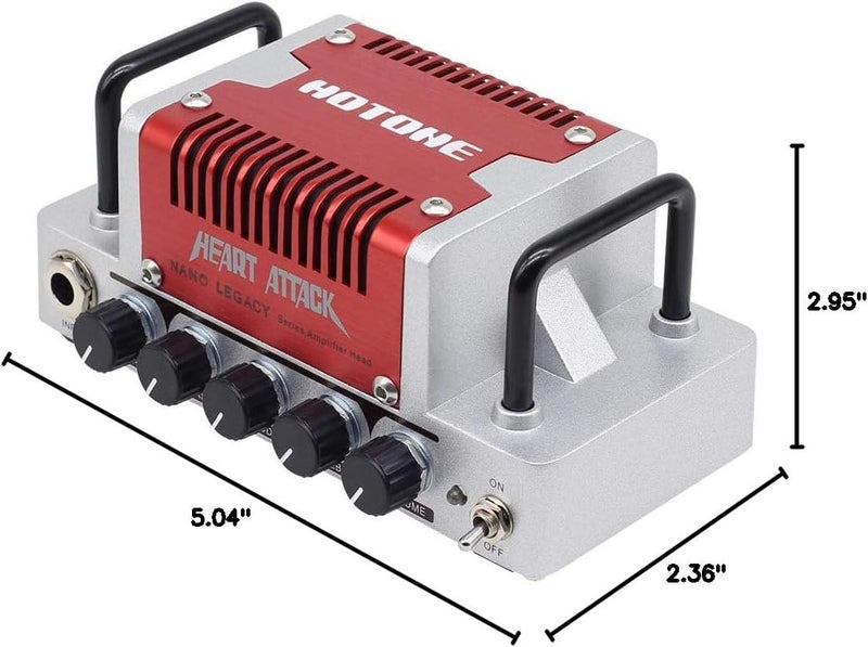 Hotone Nano Legacy Heart Attack Mini Guitar Head Amplifier - NLA-3