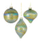 Irredescent Glass Snowflake Ornament (Set of 6)