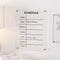 Melrose Acrylic Dry Erase Weekly Calender 19"H Wall Decor, Modern, Acrylic