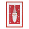Melrose Traditional Santa Snowflake Wall Plaque 18"H