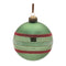Melrose Striped Glass Ball Ornament (Set of 6)