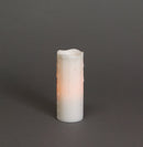Melrose LED Dripping Wax Pillar Candles (Set of 3)