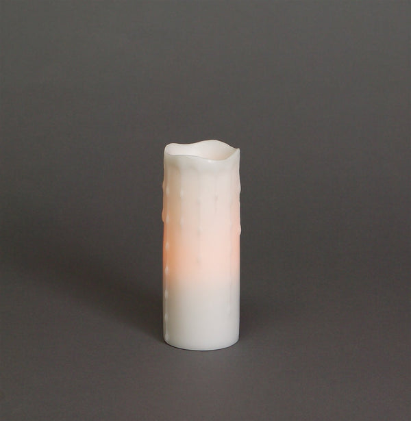Melrose LED Dripping Wax Pillar Candles (Set of 3)