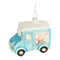 Melrose Glass Ice Cream Truck Ornament (Set of 12)