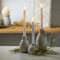 Melrose FIA Wick White Taper Candle (Set of 2)