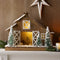 Melrose LED Flocked Nativity Stable Display 19.5"L