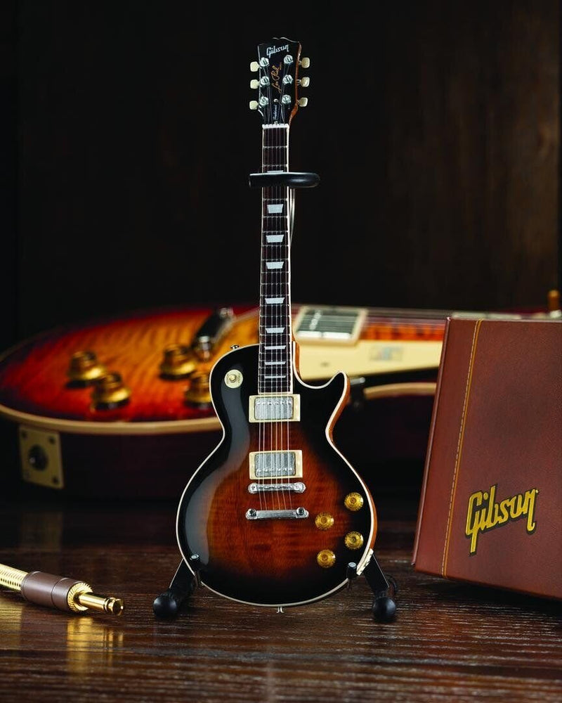 Axe Heaven Gibson Les Paul Traditional Tobacco Burst Mini Guitar Replica