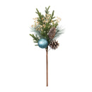 Melrose Pine Spray w/Ornament (Set of 2)