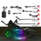 XKGlow XKmax RGB+W addressable Motorcycle Underglow App Control Li - MX-MOTO-STA
