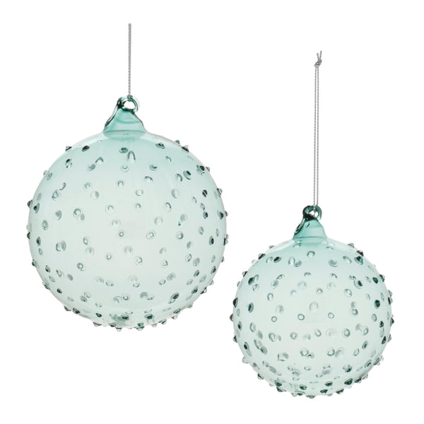 Melrose Hobnail Glass Ball Ornament (Set of 12)