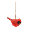 Melrose Wooden Cardinal Ornaments – Set of 4
