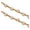 Melrose Wood Beaded String Garland (Set of 2)