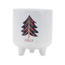Melrose Footed Pine Tree Planter (Set of 3)