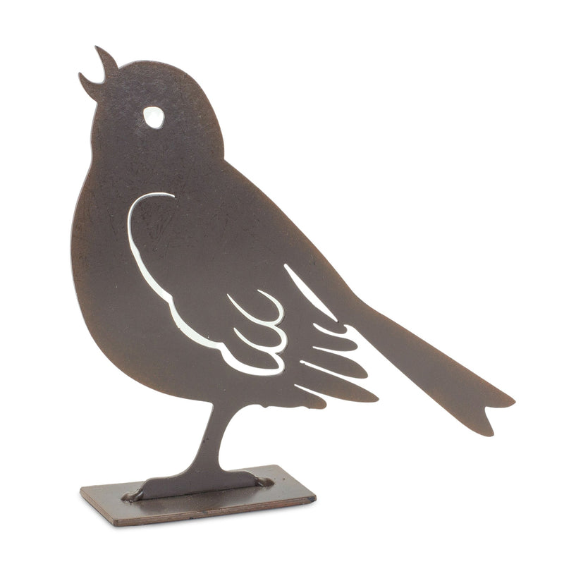 Melrose Metal Cut Out Bird Figurine (Set of 4)