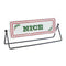 Melrose Reversible Christmas Sentiment Metal Table Sign (Set of 2)