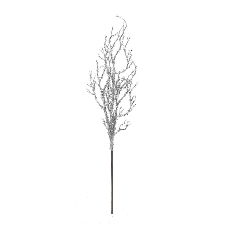 Melrose Glittered Tinsel Branch (Set of 6)