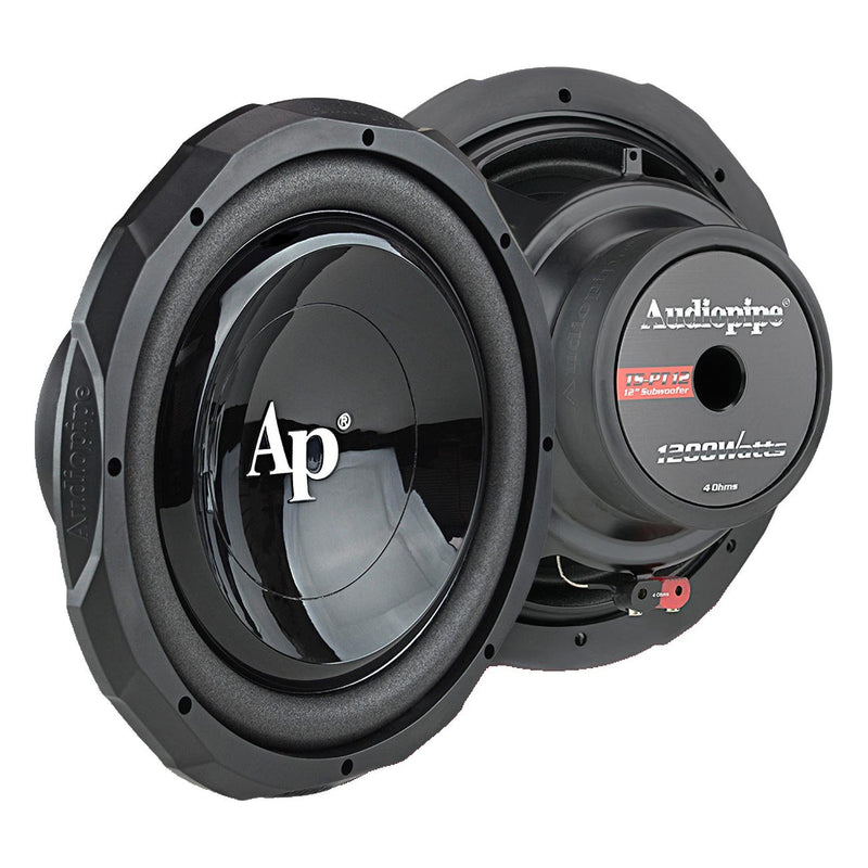 Audiopipe 12" Woofer with Infinite Baffle 600W RMS / 1200W Max Single - TS-PT12