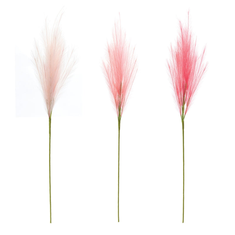 Melrose Assorted Pink Plume Spray (Set of 3)
