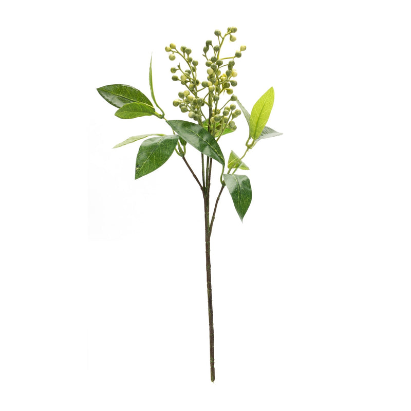 Melrose Green Berry Foliage Spray (Set of 6)