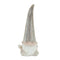 Melrose Modern Terra Cotta Gnome Figurine with Marble Finish (Set of 2)