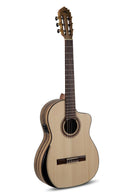 Manuel Rodríguez Tesoro de Guinea B Black Limba 4/4 Electro-Acoustic Guitar