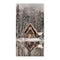 Melrose Wooden Winter Lake Lodge Plaque 17.5"H