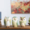 Melrose Terra Cotta Owl Figurine (Set of 3)