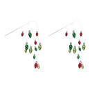 Melrose Hanging Holiday Light Spray (Set of 2)