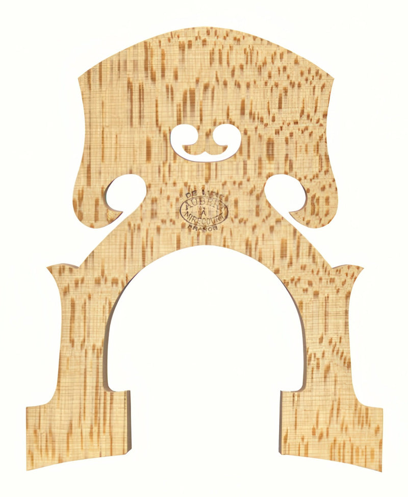 Aubert No. 16 Mirecourt Belgian-Creation 4/4 Medium Heart Cello Bridge 90 mm