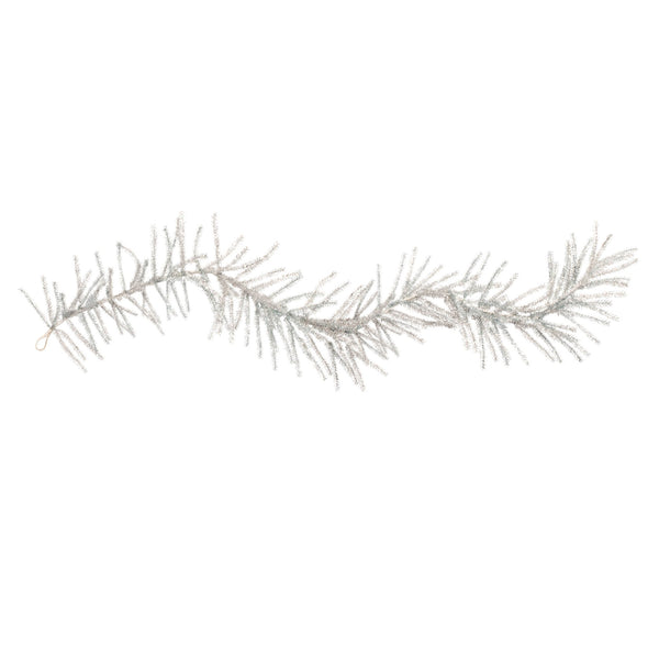 Melrose Tinsel Pine Garland 5'L