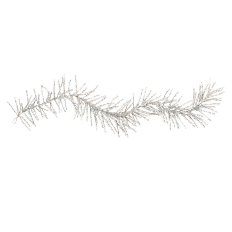 Melrose Tinsel Pine Garland 5'L