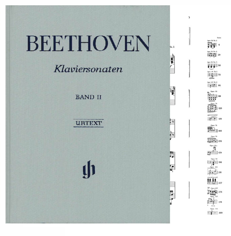 Beethoven Piano Sonatas Vol. II Sheet Music – Nos. 16–32 – Piano Solo