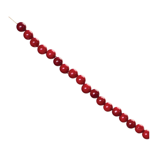 Melrose Cranberry String Garland (Set of 2)