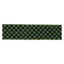 Melrose Ornate Diamond Pattern Wired Ribbon (Set of 2)