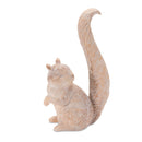 Melrose White Washed Etched Squirrel Figurine (Set of 2) Multicolor Farmhouse Po