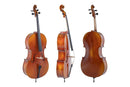 GEWA Ostenbach VC3 4/4 European Maple Cello Setup with Bag